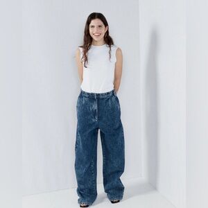 Raey Organic and recycled cotton-blend formal jeans